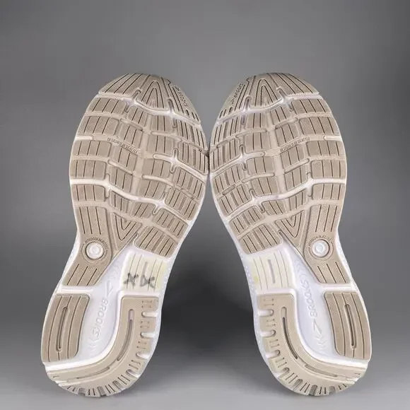 Brooks Ghost 16 Women's Size 10 White Low Top Running Sneaker Athletic Shoe EUC - Picture 4 of 7